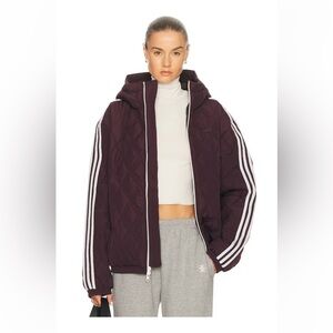 adidas x wales bronner quilted jacket size M